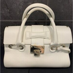 Jimmy Choo White Handbag